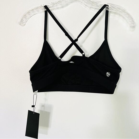 NWT New Gymreapers Strive Sports Bra Black XL - Picture 7 of 11